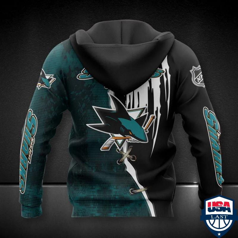 San Jose Sharks Nhl Ver 6 All Over Printed Hoodie San Jose Sharks Nhl Ver 6 All Over Printed Hoodie