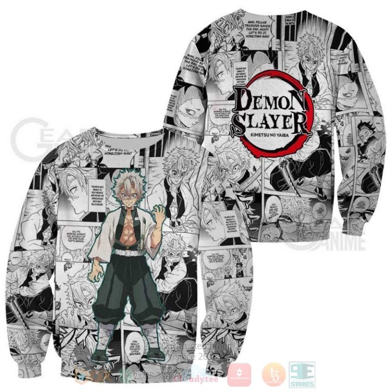 Sanemi-Shinazugawa-Kimetsu-Anime-Manga-3D-Hoodie-Shirt-2