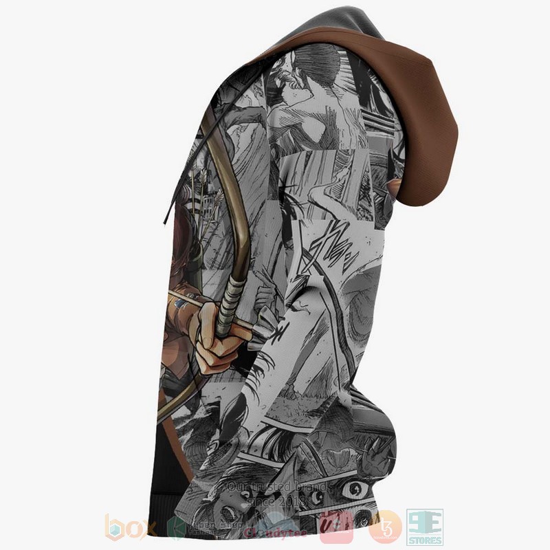 Sasha Blouse Custom Attack On Titan Anime-Manga 3D Hoodie Sasha Blouse Custom Attack On Titan Anime-Manga 3D Hoodie