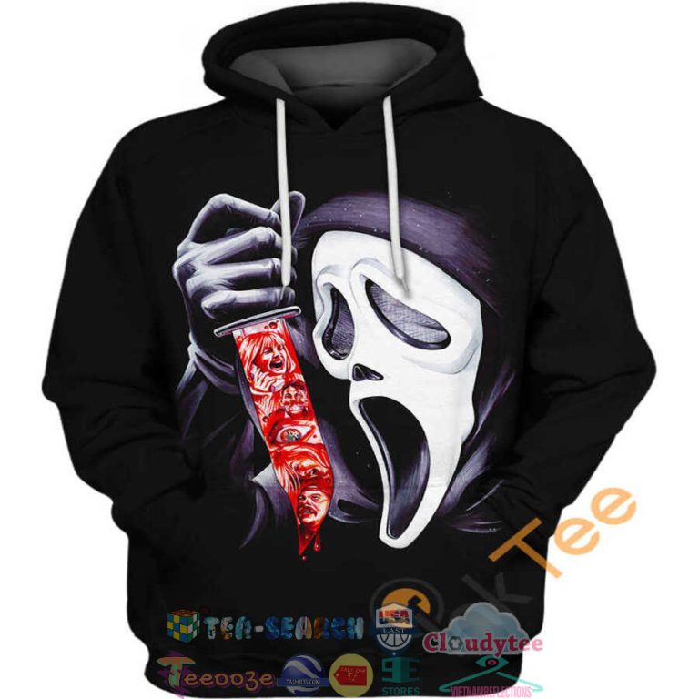 Scream Ghostface Hoodie 3D Hot Sale 2024