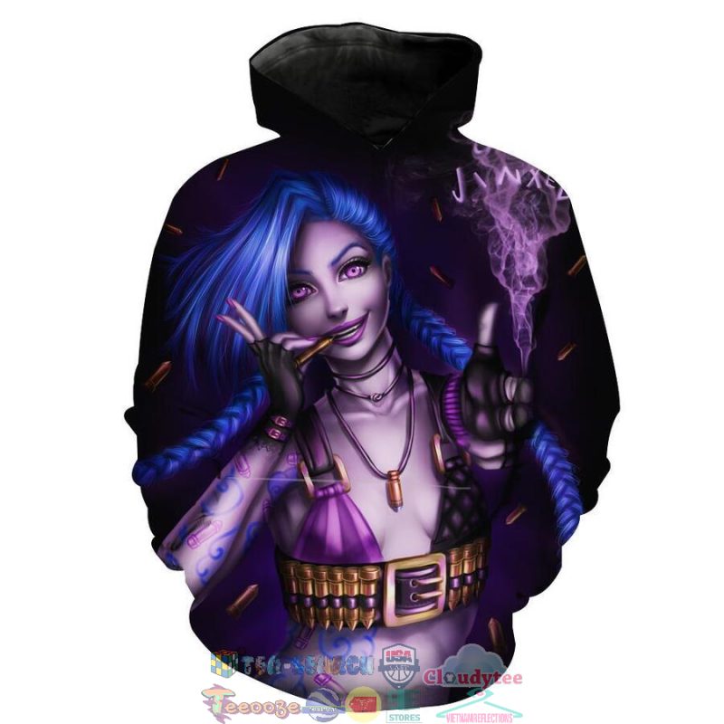 Sexy Jinx League Of Legends Hoodie 3D Hot Sale 2024