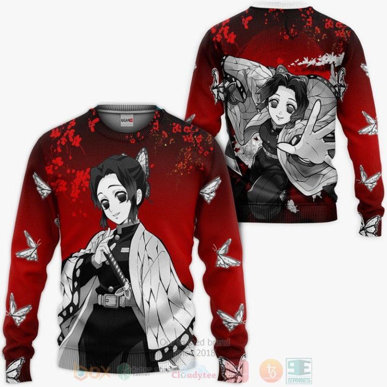 Shinobu-Kocho-Custom-Kimetsu-Anime-Red-3D-Hoodie-Bomber-Jacket-2