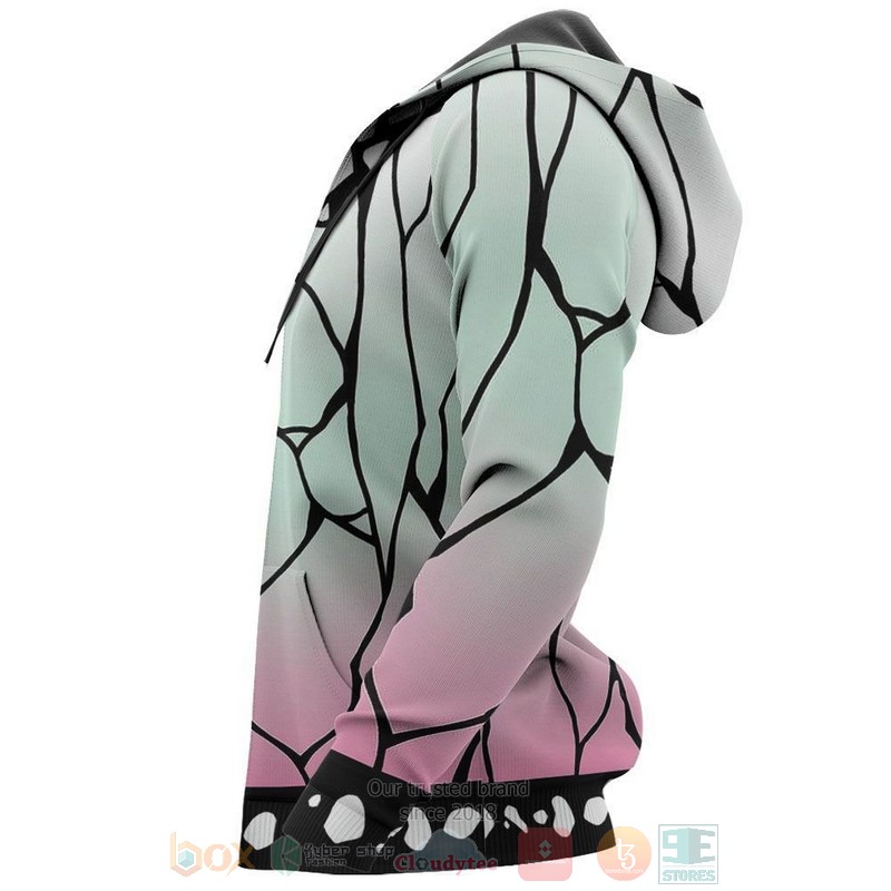 Shinobu Kocho Uniform Kimetsu Anime 3D Hoodie Shinobu Kocho Uniform Kimetsu Anime 3D Hoodie