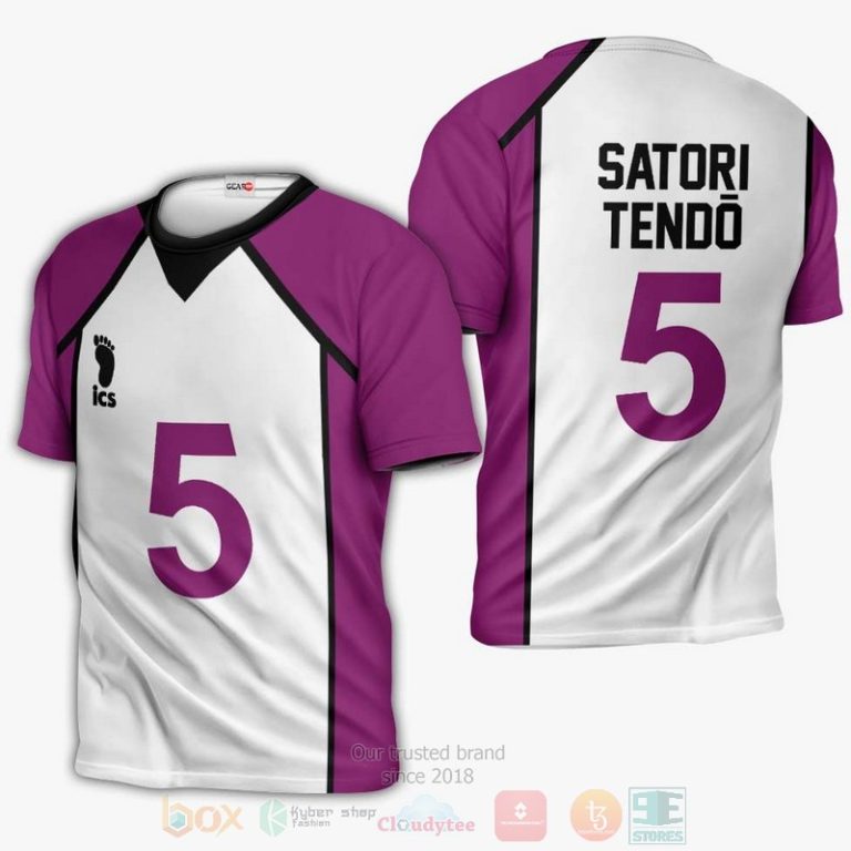 Shiratorizawa-Satori-Tendo-Uniform-Num-5-Haikyuu-Anime-3D-Hoodie-Shirt-3