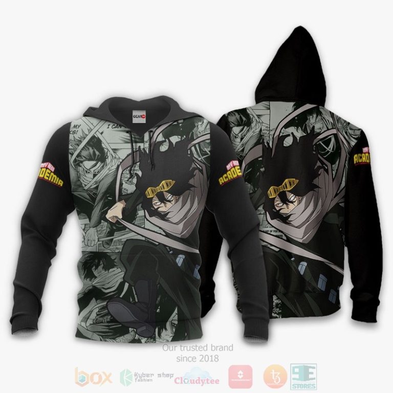 Shouta Aizawa Custom My Hero Academia Anime Manga 3D Hoodie Bomber Jacket Hot Sale 2024