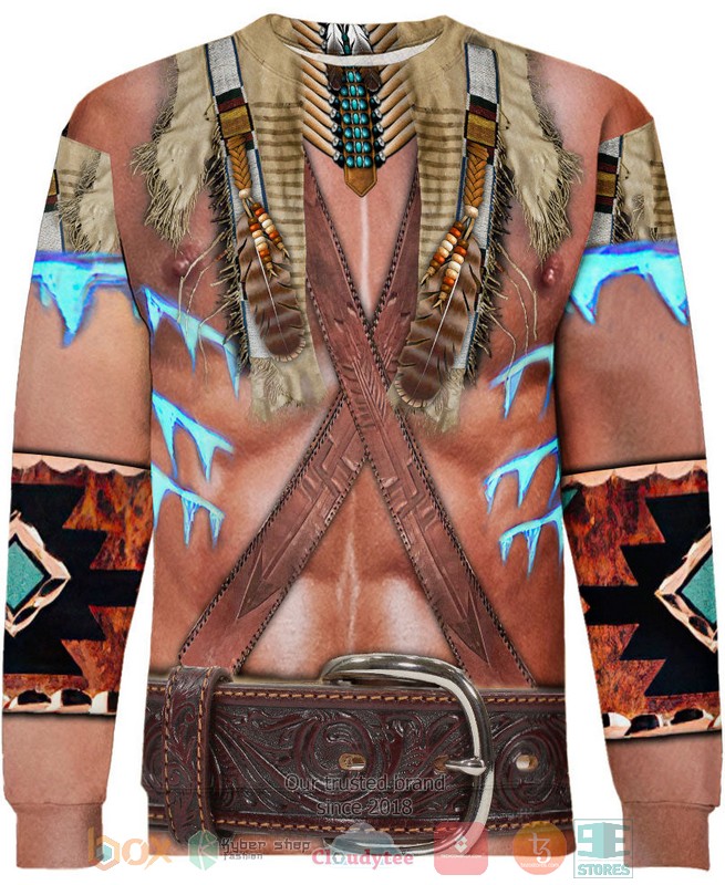 Skin Pattern Native American 3D Shirt Skin Pattern Native American 3D Shirt
