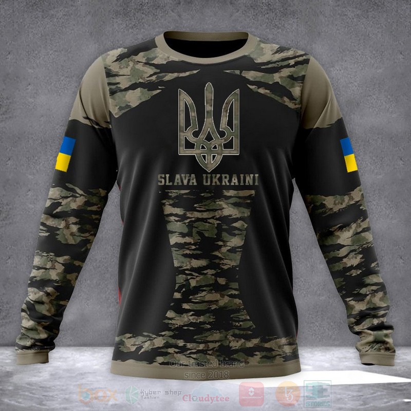 Slava Ukraine Ukrainian Flag Trident Ukraine Merchandise 3D Hoodie Slava Ukraine Ukrainian Flag Trident Ukraine Merchandise 3D Hoodie