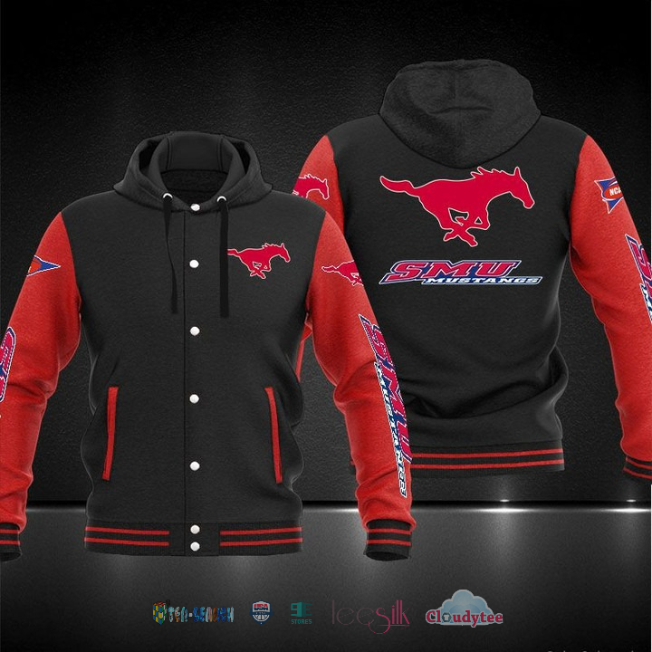 Smu-Mustangs-Baseball-Hoodie-Jacket-3