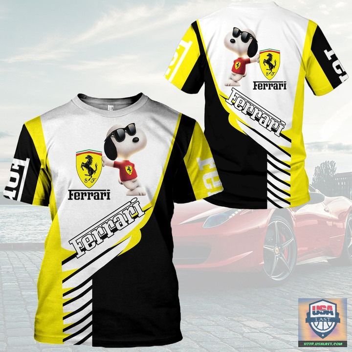 Snoopy-Ferrari-3D-All-Over-Print-Hoodie-T-Shirt-3