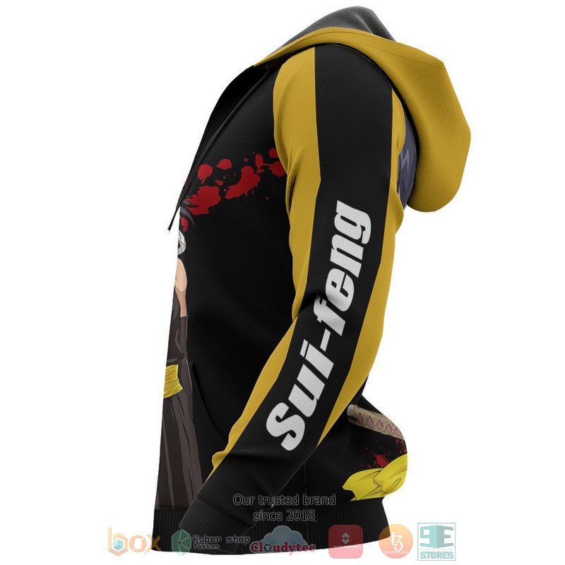 Soifon Sui-Feng Bleach Anime 3D Hoodie Soifon Sui-Feng Bleach Anime 3D Hoodie