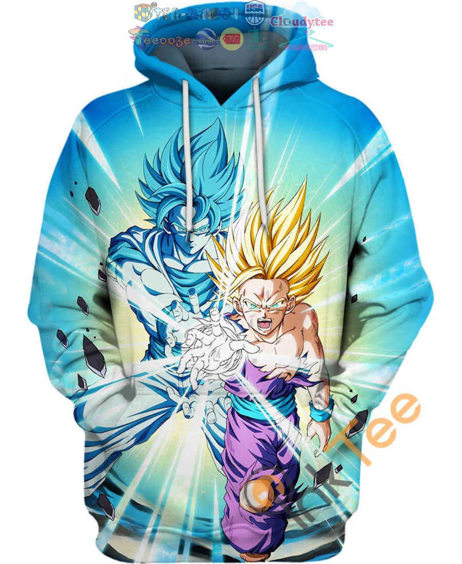 Son-Goku-And-Son-Gohan-Kamehameha-Dragon-Ball-Hoodie-3D-3