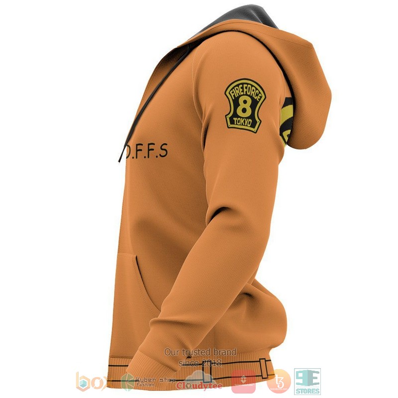 Fire force anime hoodie best sale