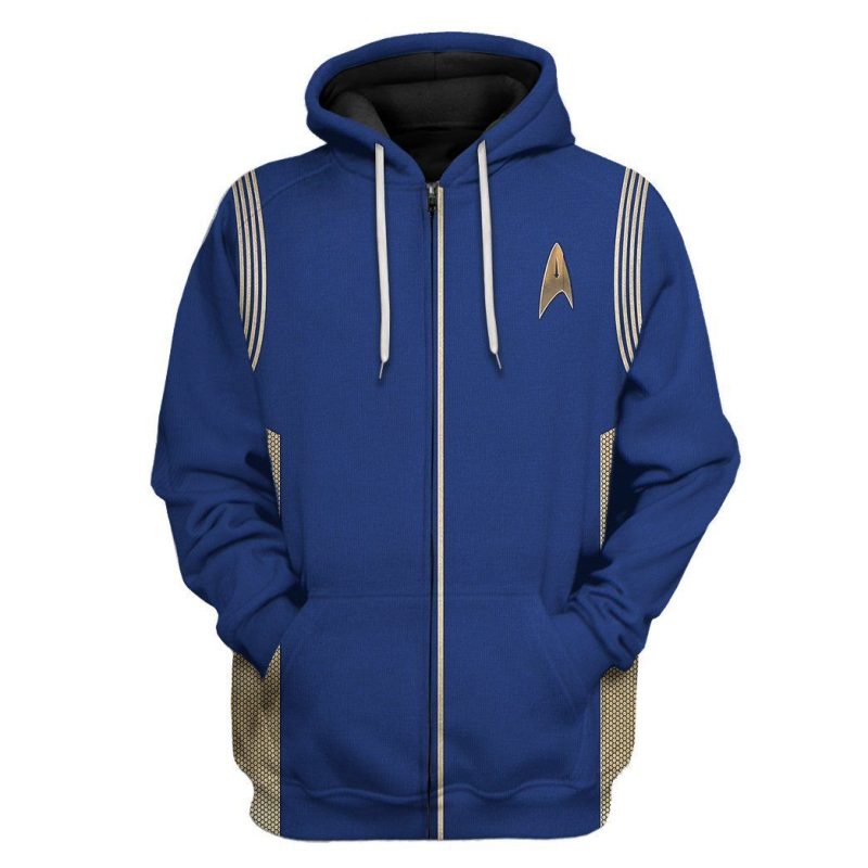 Star Trek Discovery 2017 3D Hoodie Shirt Hot Sale 2024
