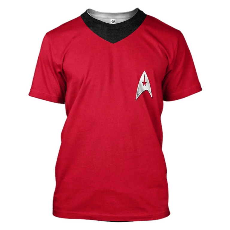 Star-Trek-The-Original-Series-1966-1969-Red-3D-Hoodie-Shirt-3