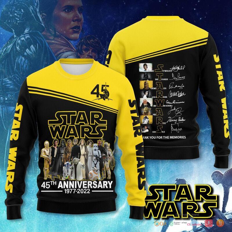 Star Wars 45Th Anniversary 3D Shirt Star Wars 45Th Anniversary 3D Shirt