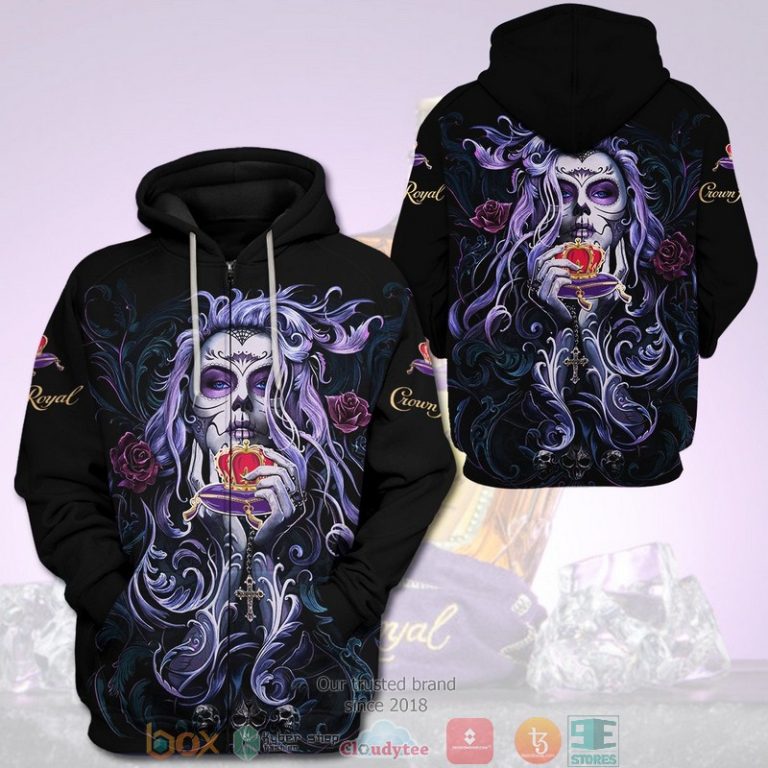 Sugar-Skull-Girl-Crown-Royal-3D-Shirt-Hoodie-2