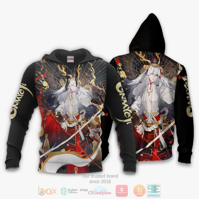 Suzuka-Gozen-Onmyoji-Anime-3D-Hoodie-Bomber-Jacket-3