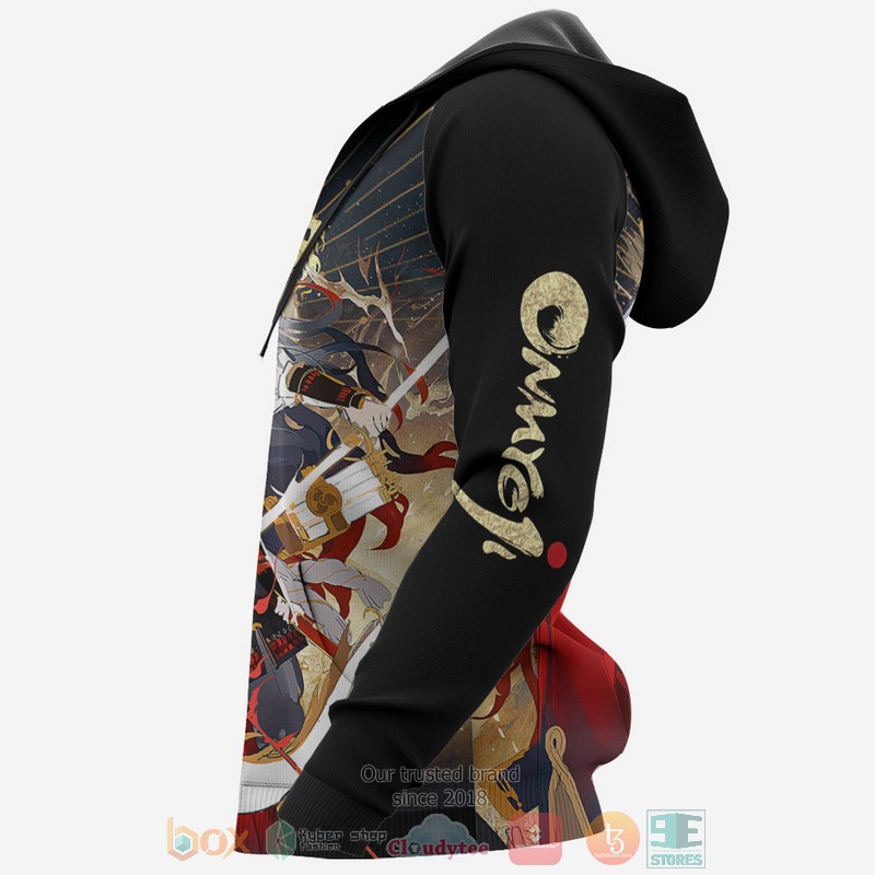 Suzuka Gozen Onmyoji Anime 3D Hoodie Suzuka Gozen Onmyoji Anime 3D Hoodie