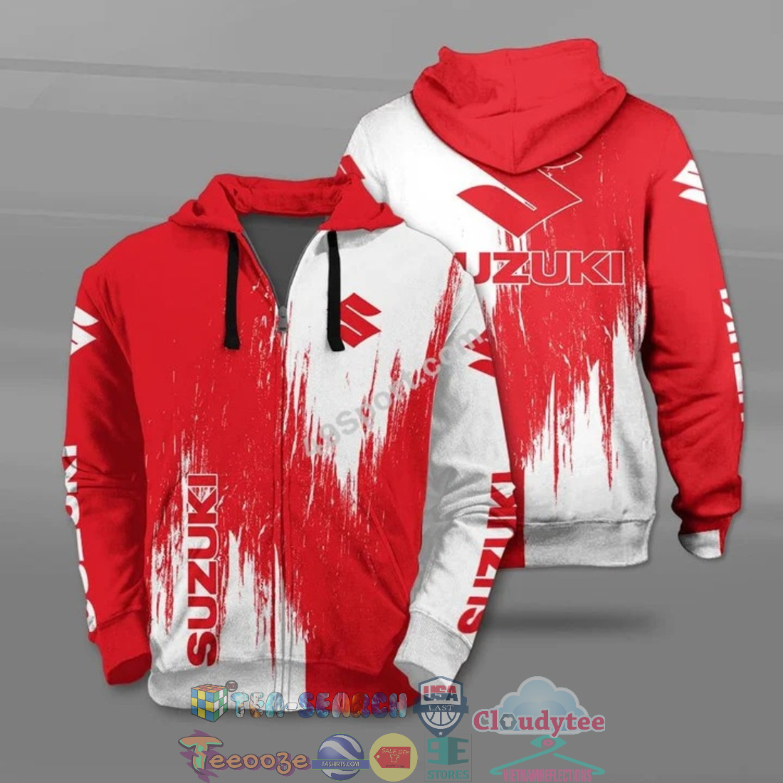 Suzuki All Over Printed T-Shirt Hoodie Suzuki All Over Printed T-Shirt Hoodie