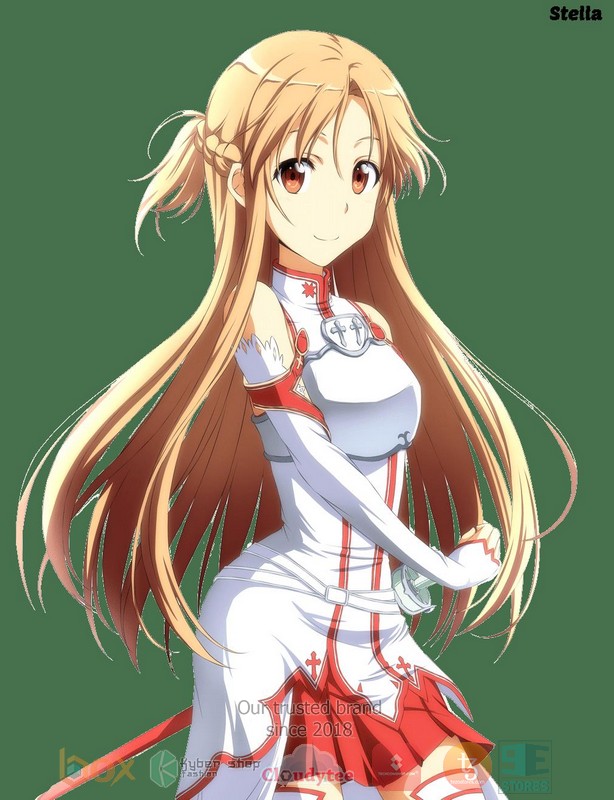 Sword Art Online Asuna Yuuki Uniform Anime 3D Hoodie Sword Art Online Asuna Yuuki Uniform Anime 3D Hoodie