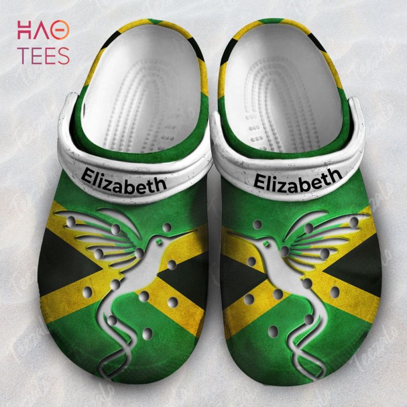 Symbols On Jamaica Flag Personalized Crocs Shoes Symbols On Jamaica Flag Personalized Crocs Shoes