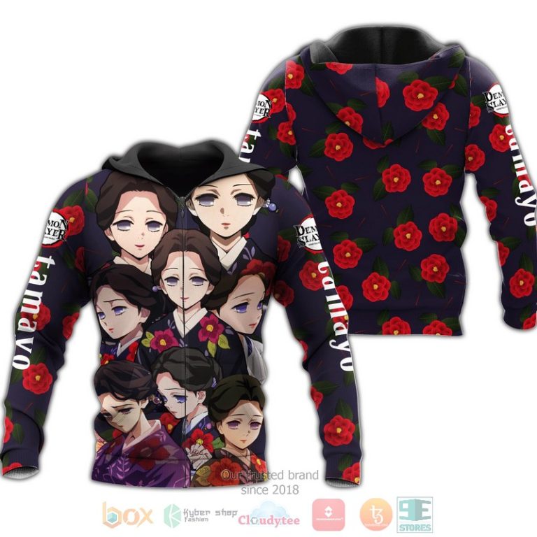 Tamayo-Kimetsus-Costume-Anime-3D-Hoodie-1