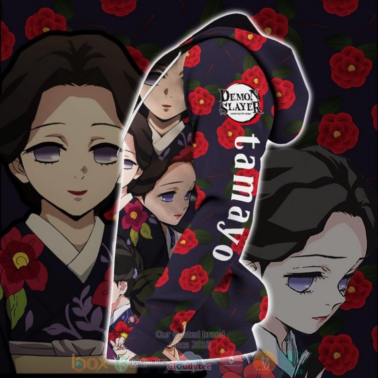 Tamayo-Kimetsus-Costume-Anime-3D-Hoodie-3