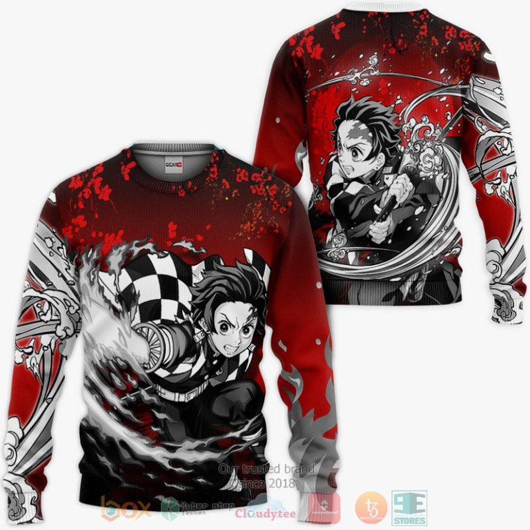 Tanjiro-Kimetsu-Anime-Japan-Art-3D-Hoodie-Bomber-Jacket-2