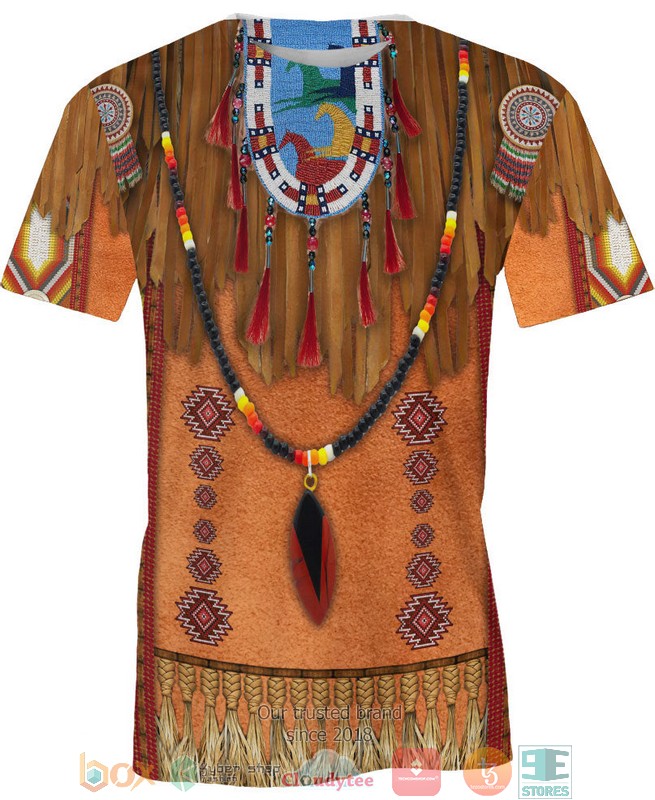 Tassels-Style-Native-American-3D-Shirt-Hoodie-3
