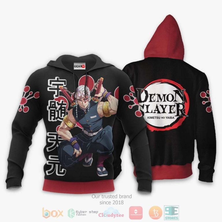 Tengen-Uzui-Anime-Kimetsu-3D-Hoodie-Bomber-Jacket-3