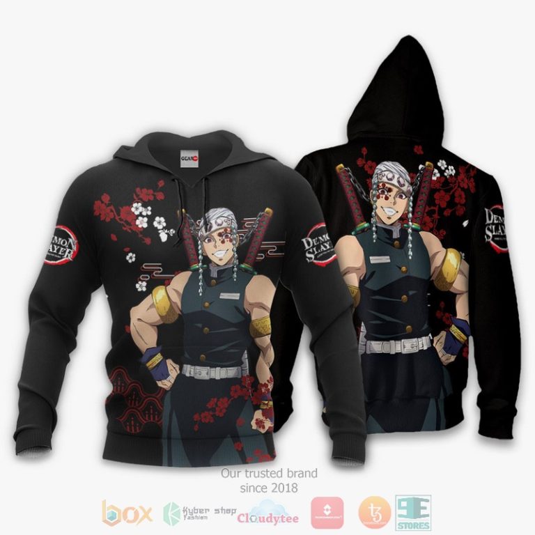 Tengen-Uzui-Kimetsu-Anime-Japan-Style-3D-Hoodie-Bomber-Jacket-3