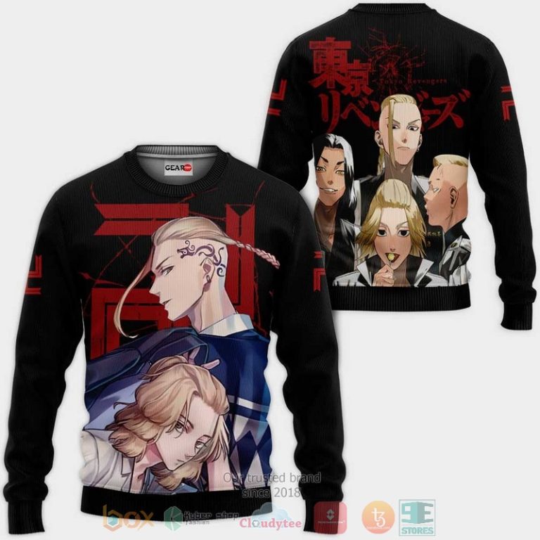 Tokyo-Revengers-Anime-3D-Hoodie-Bomber-Jacket-2