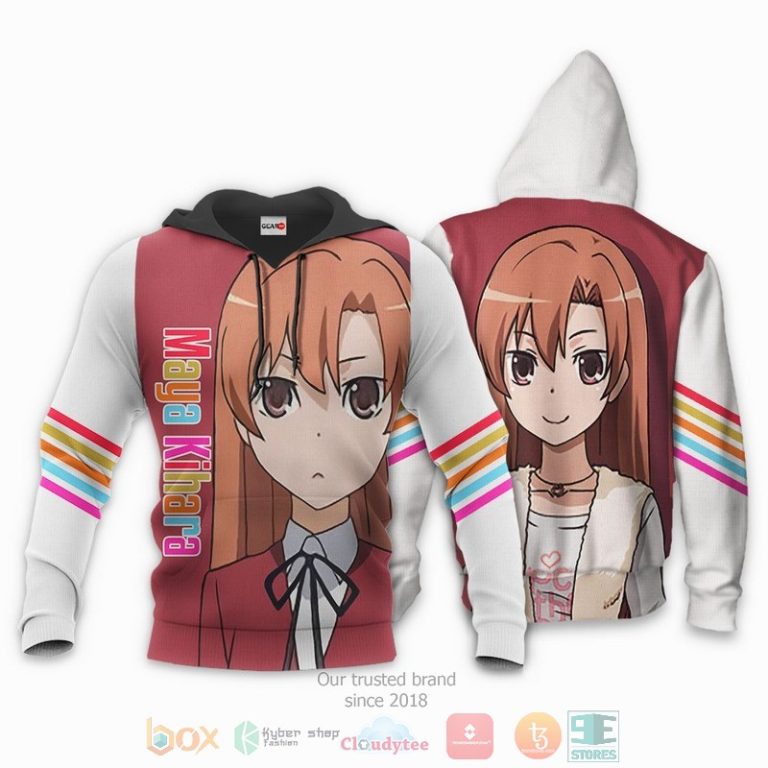 Toradora-Maya-Kihara-Anime-3D-Hoodie-Bomber-Jacket-3