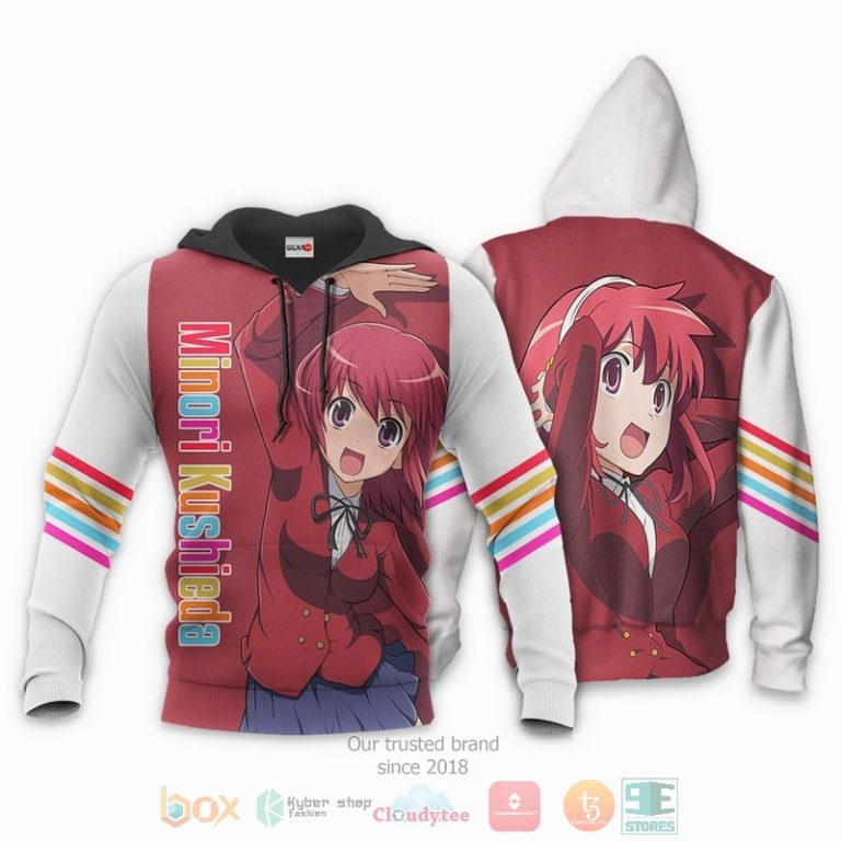 Toradora-Minori-Kushieda-Anime-3D-Hoodie-Bomber-Jacket-3