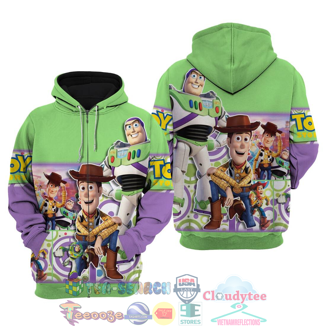 Toy Story Disney Hoodie 3D Toy Story Disney Hoodie 3D