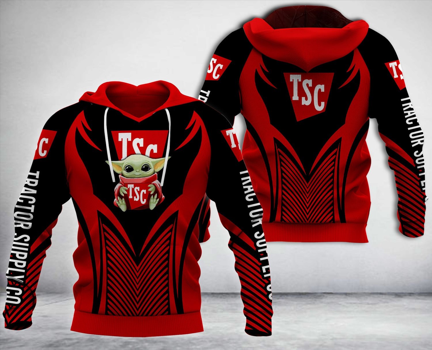 Tractor Supply Co Baby Yoda 3D Hoodie Tractor Supply Co Baby Yoda 3D Hoodie