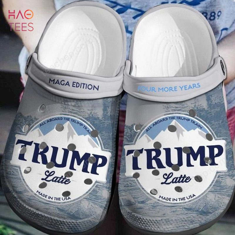 Trump Latte Crocband Crocs Shoes Hot Sale 2025
