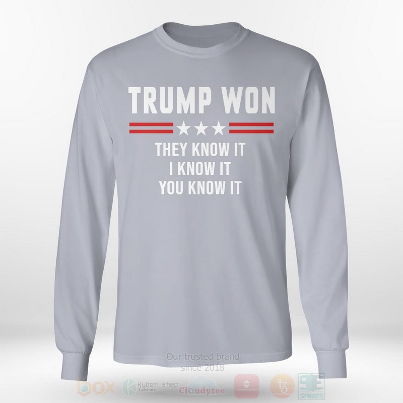 Trump Won Hoodie Trump Won Hoodie