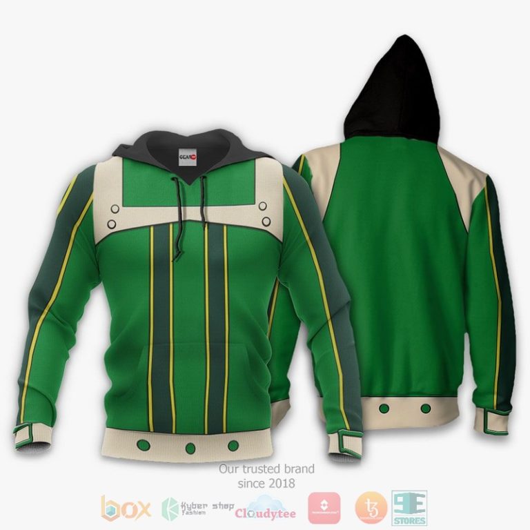 Tsuyu-Asui-Froppy-Uniform-My-Hero-Academia-Anime-3D-Hoodie-Bomber-Jacket-3
