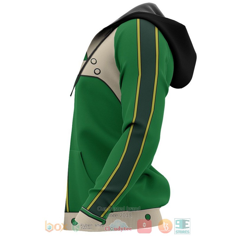Tsuyu Asui Froppy Uniform My Hero Academia Anime 3D Hoodie Tsuyu Asui Froppy Uniform My Hero Academia Anime 3D Hoodie