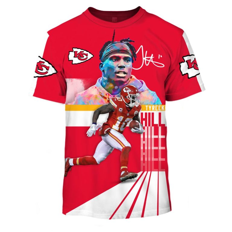 Tyreek-Hill-Kansas-City-Chiefs-Nfl-3D-Shirt-Hoodie-2