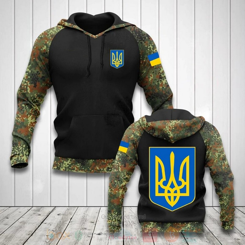 Ukraine Camo Support Military I Stand With Ukraine 3D Hoodie Ukraine Camo Support Military I Stand With Ukraine 3D Hoodie