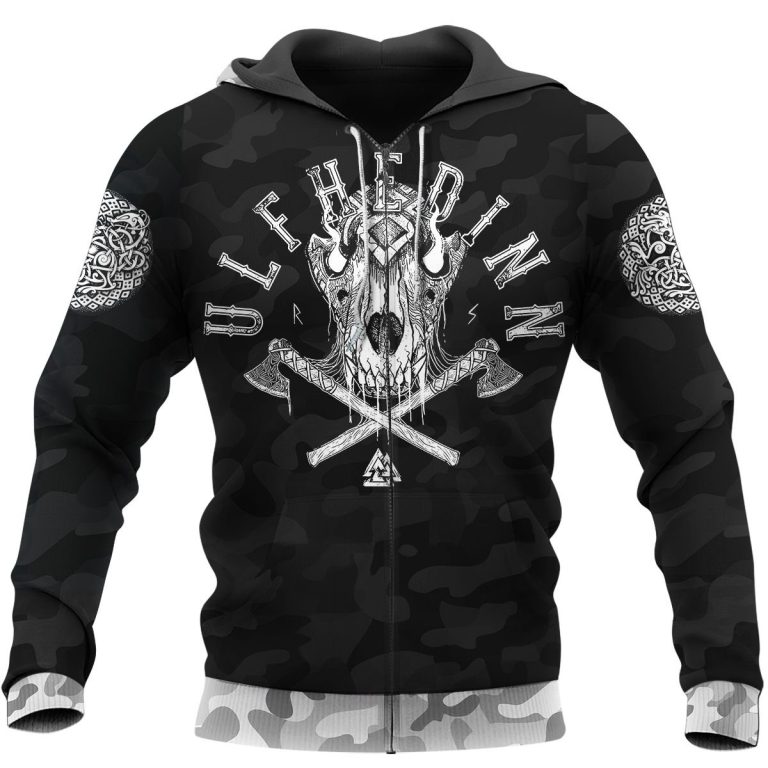 Ulfhedinn-Untill-Valhalla-Black-Camo-3D-Shirt-Hoodie-3