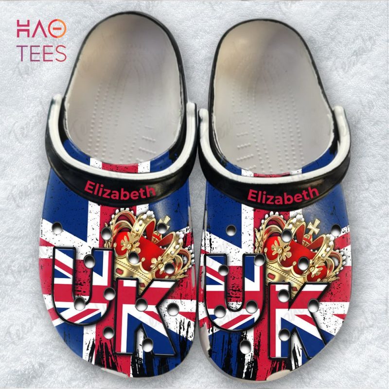 United Kingdom UK Flag Personalized Crocs Shoes United Kingdom UK Flag Personalized Crocs Shoes