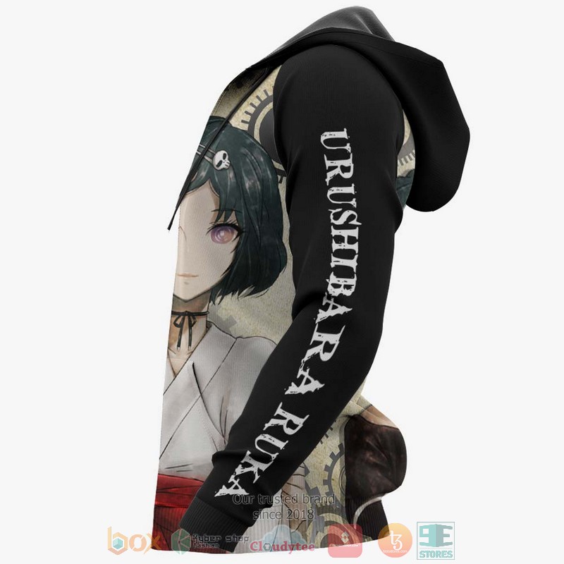 Urushibara Ruka Steins Gate Anime Manga Style 3D Hoodie Urushibara Ruka Steins Gate Anime Manga Style 3D Hoodie