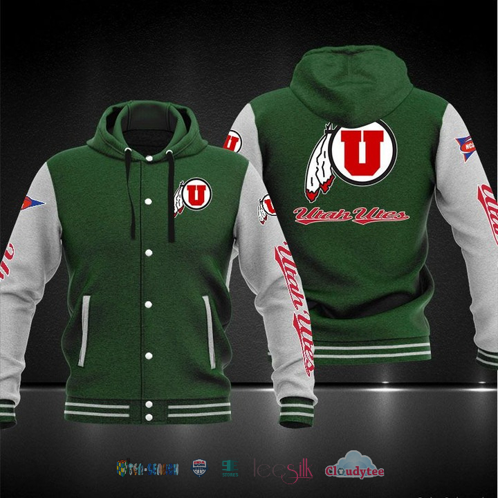Utah Utes Baseball Hoodie Jacket Utah Utes Baseball Hoodie Jacket