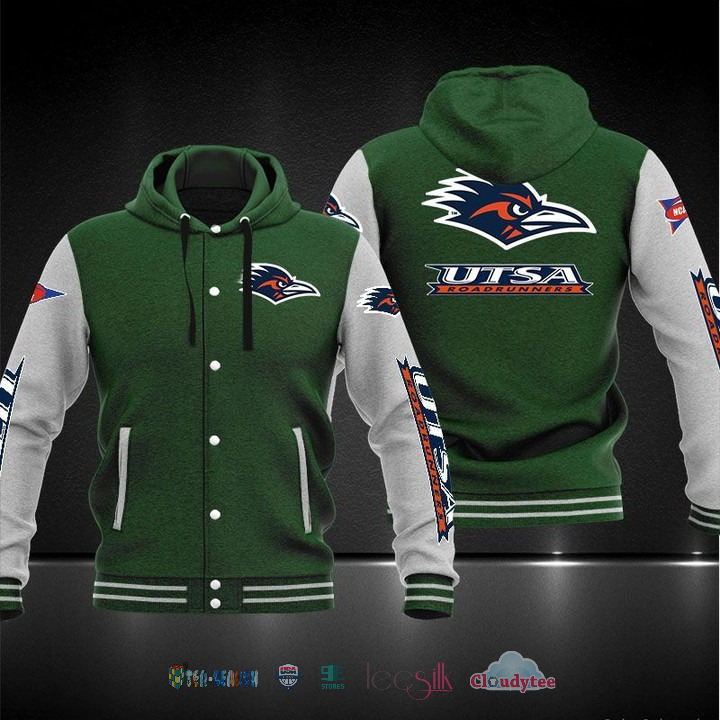 Utsa Roadrunners Baseball Hoodie Jacket Utsa Roadrunners Baseball Hoodie Jacket