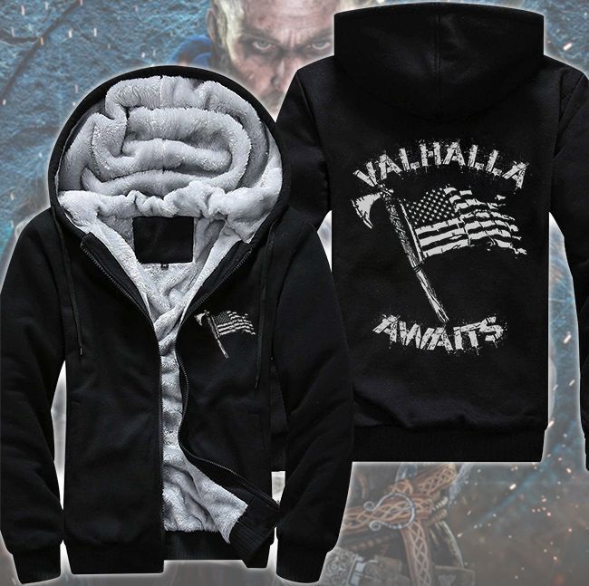 Valhalla-Awaits-American-Flag-Fleece-Hoodie-Jacket-2