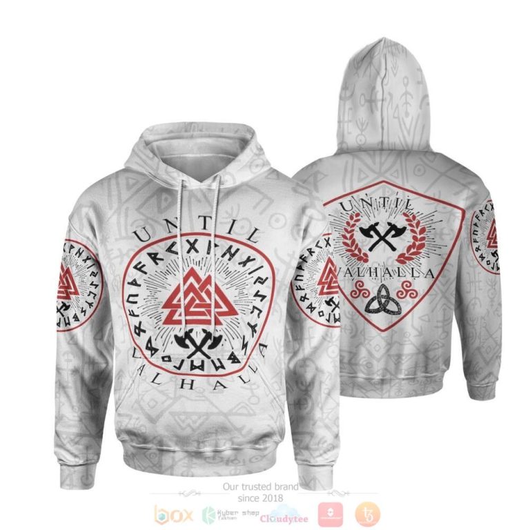 Valknut-Until-Valhalla-White-3D-Hoodie-1
