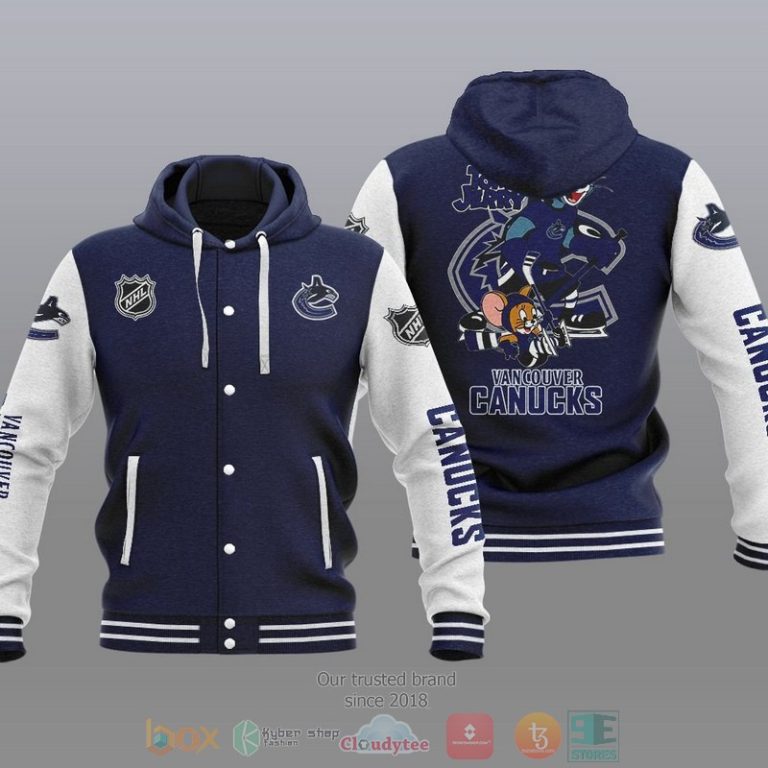 Vancouver-Canucks-Nhl-Tom-And-Jerry-Baseball-Hoodie-Jacket-3